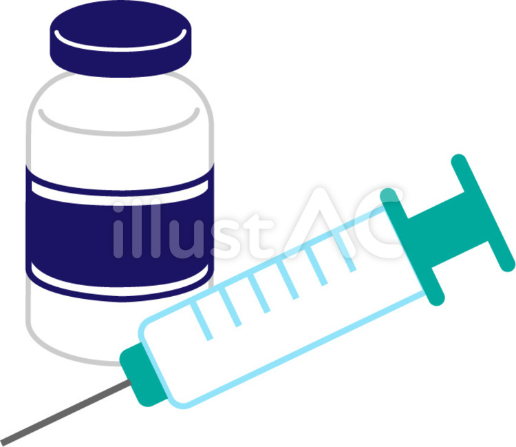ウイルスと注射とワクチン