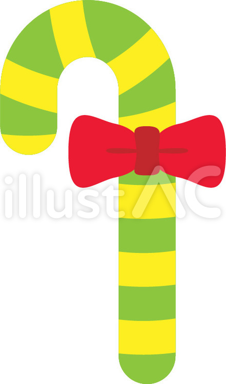 クリスマスキャンディ02　黄緑と黄